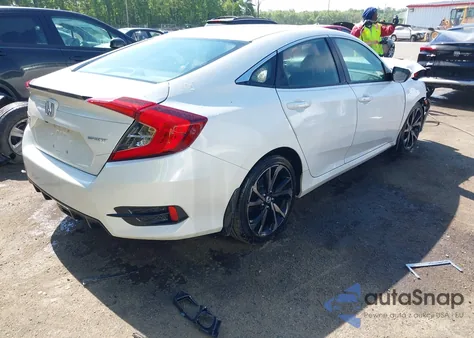 2020 Honda Civic Sport from USA, damaged, VIN 2HGFC2F88LH579525